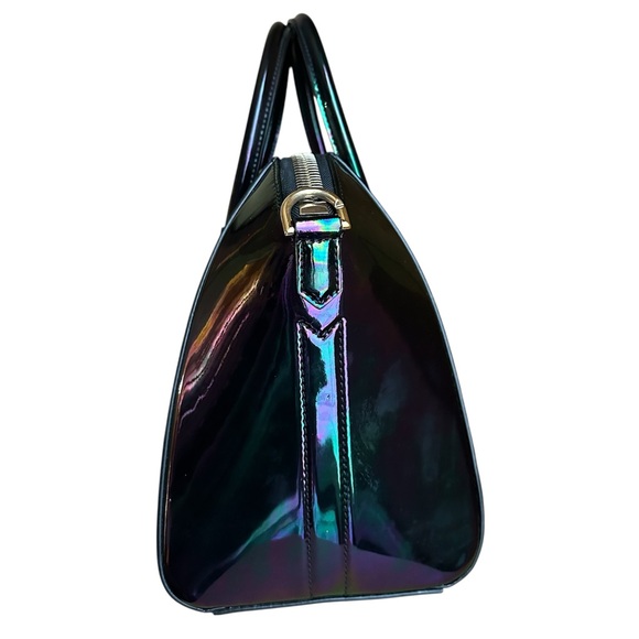 RARE Givenchy Antigona Oil Slick Iridescent satchel crossbody bag RETAIL 5,000 - Picture 6 of 13